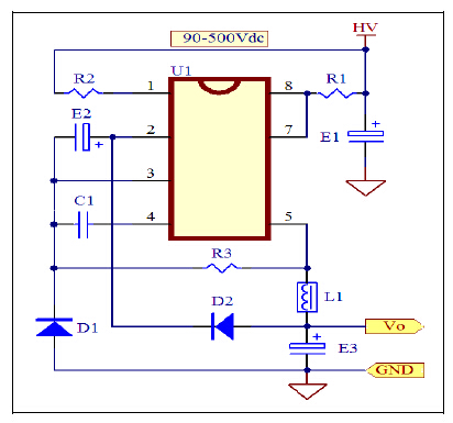 220v轉(zhuǎn)12v-220v轉(zhuǎn)5v電路圖-高耐壓IC，電源模塊