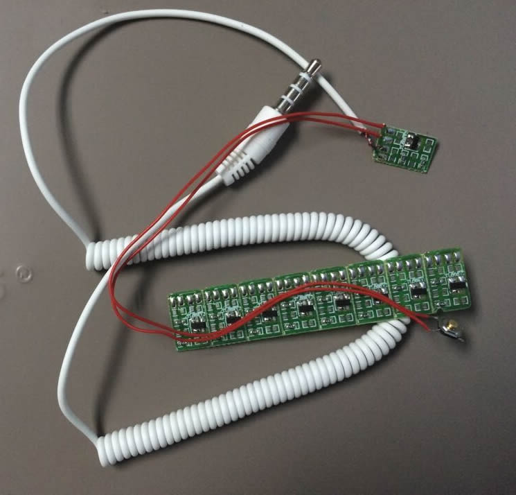 自拍桿線控方案,自拍神器自拍桿專用PCBA板鍵一體PCB